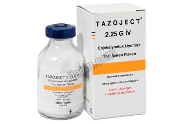 TAZOJECT 2,25 G IV ENJEKSIYONLUK LIYOFILIZE TOZ ICEREN FLAKON görseli