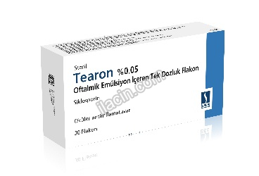 TEARON %0,05 OFTALMIK EMULSIYON ICEREN TEK DOZLUK 30 FLAKON görseli