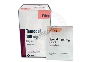 TEMODAL 100 MG 5 KAPSUL görseli