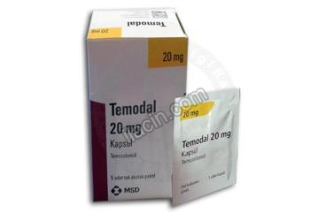 TEMODAL 20 MG 5 KAPSUL görseli