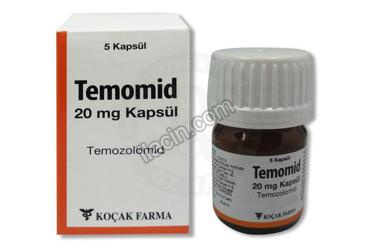 TEMOMID 20 MG 5 KAPSUL görseli
