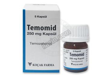 TEMOMID 250 MG 5 KAPSUL görseli