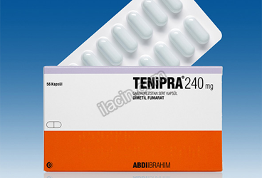 TENIPRA 240 MG ENTERIK SERT KAPSUL (56 KAPSUL) görseli