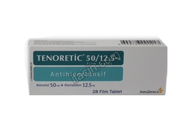 TENORETIC 50 MG/12,5 MG 28 FILM TABLET görseli