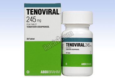 TENOVIRAL 245 MG 30 FILM KAPLI TABLET görseli