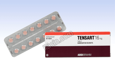 TENSART 16 MG 28 TABLET görseli