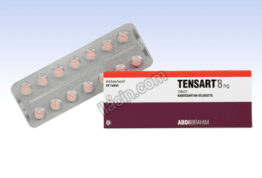 TENSART 8 MG 28 TABLET görseli