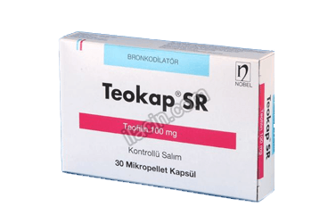 TEOKAP SR 100 MG 30 KAPSUL görseli