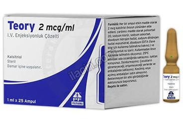 TEORY 2 MCG/ML IV ENJEKSIYONLUK COZELTI görseli