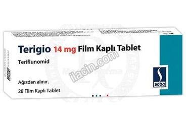 TERIGIO 14 MG FILM KAPLI TABLET (28 TABLET) görseli