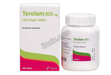 TEROLAM 800 MG FILM KAPLI TABLET /180 TABLET) görseli