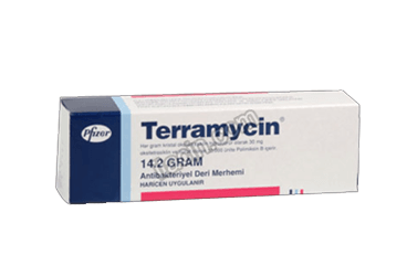 TERRAMYCIN 30 MG / 10.000 IU DERI MERHEMI görseli