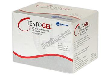 TESTOGEL 50 MG TRANSDERMAL JEL ICEREN SASE (30 SASE) görseli