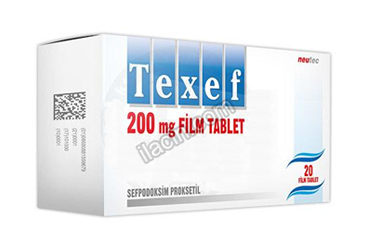 TEXEF 200 MG 20 FILM TABLET görseli