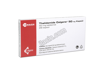 THALIDOMIDE CELGENE 50 MG 28 KAPSUL görseli