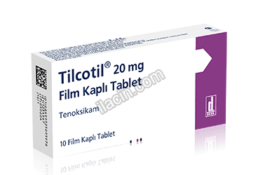 TILCOTIL 20 MG 10 FILM KAPLI TABLET görseli