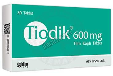 TIODIK 600 MG FILM KAPLI TABLET (30 FILM KAPLI TABLET) görseli
