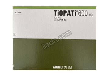 TIOPATI 600 MG HR 30 FILM TABLET görseli