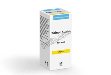 TISINON 5 MG 60 KAPSUL görseli