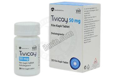 TIVICAY 50 MG 30 FİLM TABLET görseli