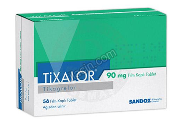 TIXALOR 90 MG FİLM KAPLI TABLET (56 TABLET) görseli