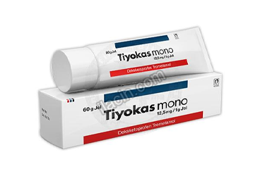 TIYOKAS MONO 12,5 MG/1 G JEL (60 G) görseli