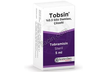TOBSIN % 0,3 5 ML OFTALMIK SOLUSYON görseli
