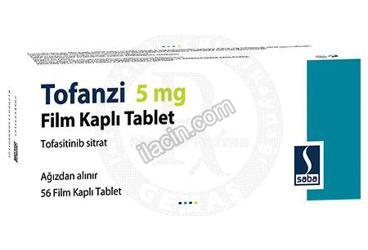 TOFANZI 5 MG FİLM KAPLI TABLET (56 FİLM KAPLI TABLET) görseli