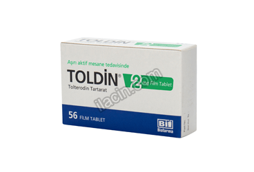TOLDIN 2 MG 56 FILM KAPLI TABLET görseli