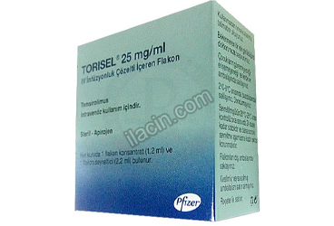 TORISEL 25 MG/ML IV INFUZYONLUK COZELTI ICIN KONSANTRAT 1 FLAKON görseli