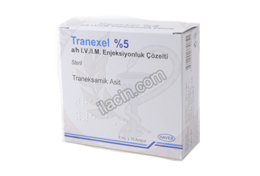 TRANEXEL %5 A/H IV/IM ENJEKSIYONLUK COZELTI (10 AMPUL) görseli