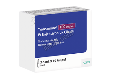 TRANSAMINE %10 A/H IV ENJ. COZELTI 10 AMPUL görseli