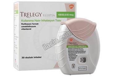 TRELEGY ELLIPTA 100/62,5/25 MCG KULLANIMA HAZIR INHALASYON TOZU 30 ADET görseli