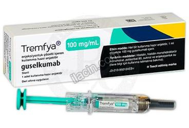 TREMFYA 100 MG/ML ENJEKSİYONLUK ÇÖZELTİ İÇEREN KULLANIMA HAZIR ENJEKTÖR görseli