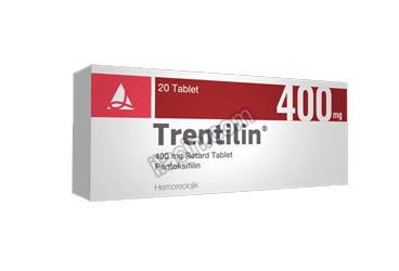 TRENTILIN RETARD 400 MG FILM KAPLI TABLET(20 FILM  KAPLI TABLET) görseli
