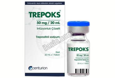 TREPOKS 50 MG/20 ML INFUZYONLUK COZELTI görseli