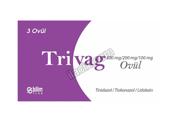 TRIVAG 300 MG / 200 MG / 100 MG OVUL (3 OVUL) görseli