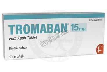 TROMABAN 15 MG FİLM KAPLI TABLET (28 TABLET) görseli