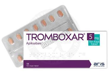 TROMBOXAR 5 MG FILM KAPLI TABLET görseli