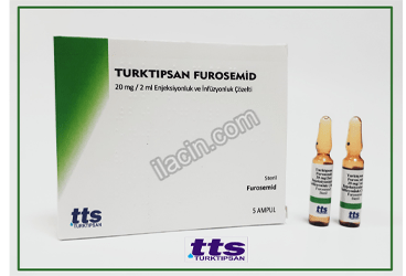 TURKTIPSAN FUROSEMID 20 MG / 2 ML ENJEKSIYONLUK VE INFUZYONLUK COZELTI görseli