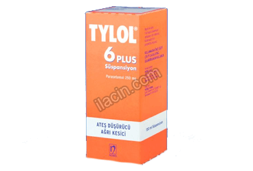 TYLOL 6 PLUS 250 MG/5 ML 150 ML SUSPANSIYON görseli