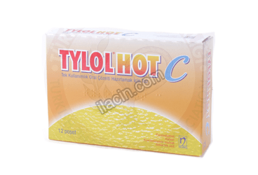TYLOL HOT C TEK KULLANIMLIK ORAL COZELTI HAZIRLAMAK ICIN TOZ (12 ADET) görseli