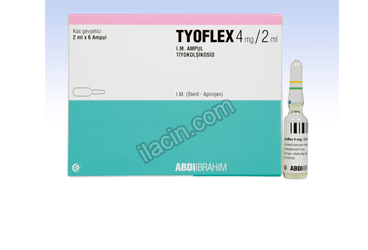 TYOFLEX 4 MG/2ML 6 AMPUL görseli