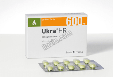 UKRA 600 MG FILM KAPLI TABLET (30 FILM KAPLI TABLET) görseli