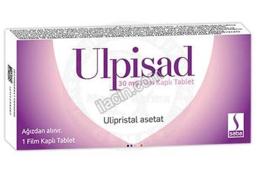 ULPISAD 30 MG FILM KAPLI TABLET (1 TABLET) görseli