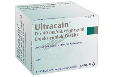 ULTRACAIN DS 2 ML 20 AMPUL görseli