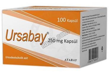 URSABAY 250 MG 100 KAPSUL görseli
