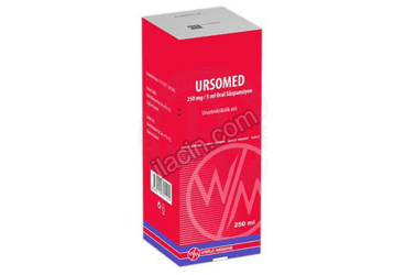 URSOMED 250 MG/5 ML ORAL SUSPANSIYON (1 SISE, 250 ML) görseli