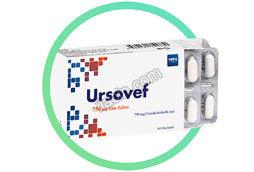 URSOVEF 750 MG 30 FILM KAPLI TABLET görseli