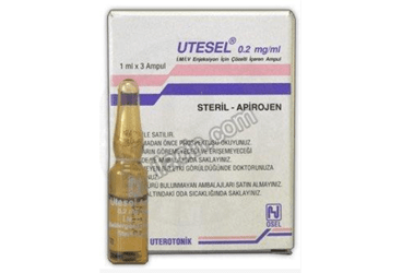 UTESEL 0,2 MG 1 ML 3 AMPUL görseli